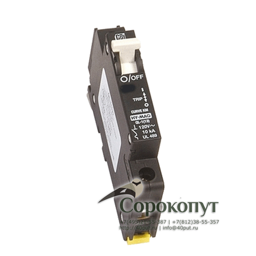 Гидромагнитный автоматический выключатель постоянного тока (крепление на DIN рейку) DIN-2-DC
