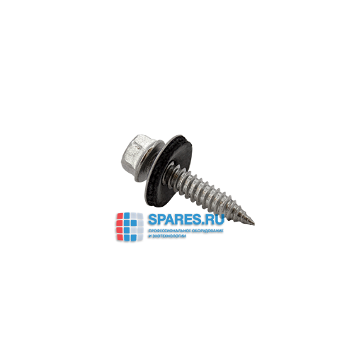 Самопрокалывающий саморез 5,5*25 с EPDM пресс-шайбой, нержавеющая сталь A2