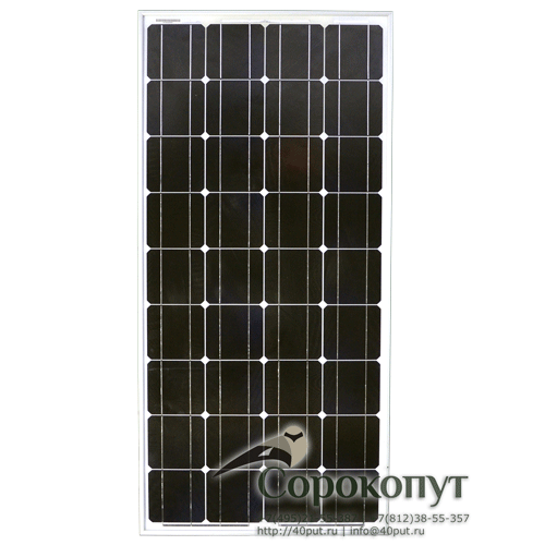 Солнечная батарея 100 Вт монокристалл (Sunspare Titan)