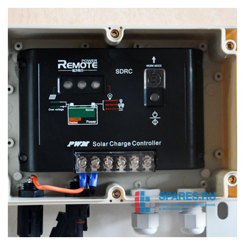 Контроллер заряда Remote Power SDRC1024 в герметичном корпусе